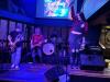 Dynamic vocalist Tess hyped up the crowd with Cecilia's Fall at Fager's Island.